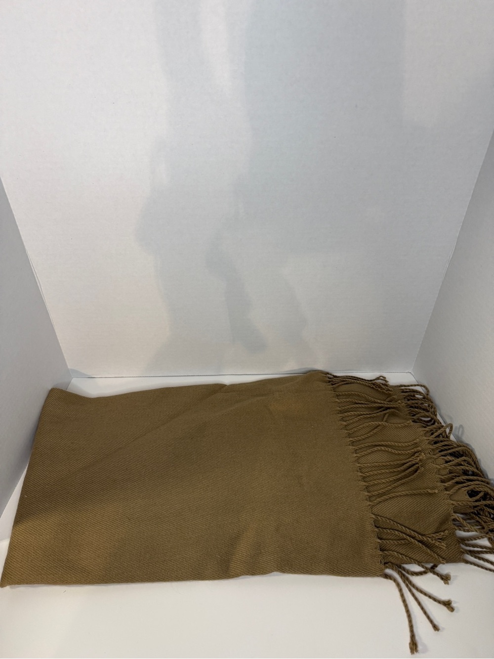 Charter club 100% acrylic beige shawl/scarf  - Women